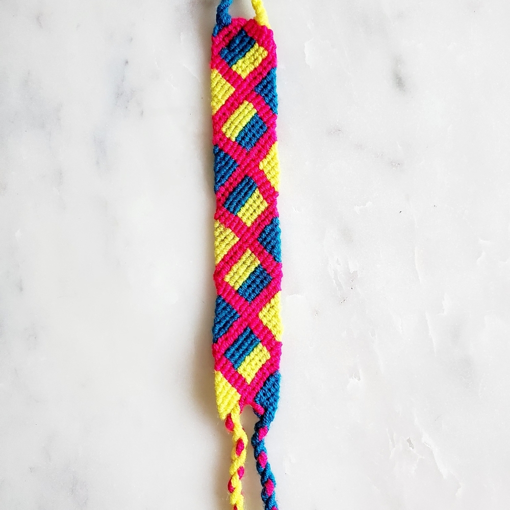 Handmade Wayne bracelet  multicolored